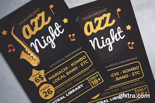 Jazz Night Flyer