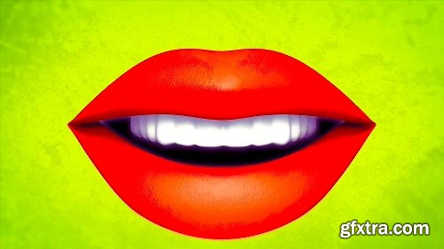 VideoHive Warhol Lips Opener 20360186