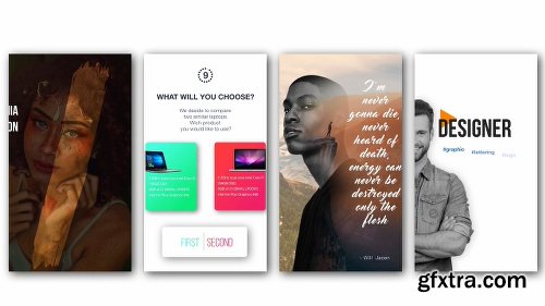 VideoHive Animated Stories Kit // Instagram, Snapchat, Facebook V3 21437547