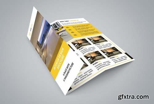 Interior Design Trifold Brochure