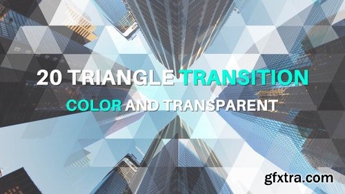 MotionArray Triangle Transitions 184386