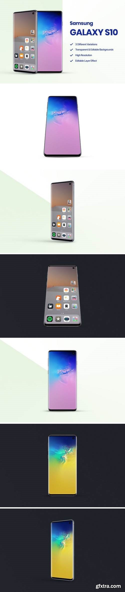 Samsung Galaxy S10 Mockup 1.0