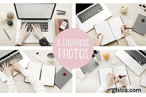 Lady boss mockups and photos