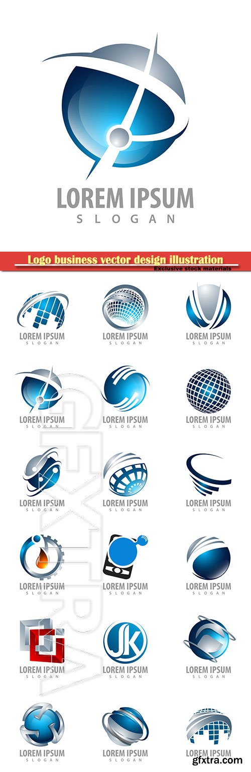 Logo business vector design illustration # 55