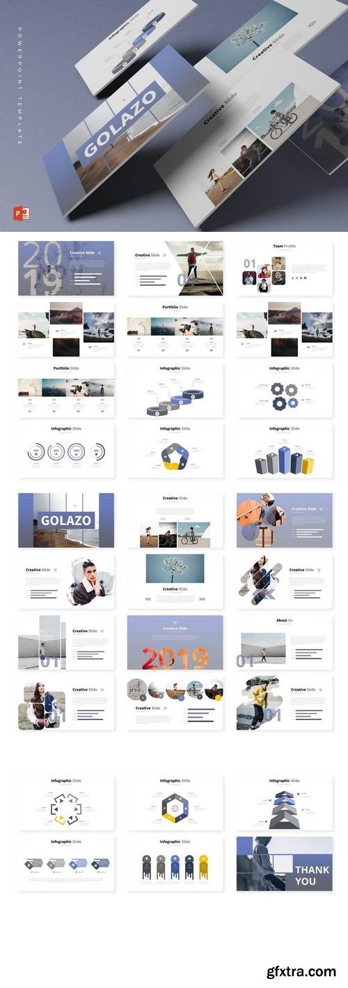 Golazo - Powerpoint, Keynote, Google Sliders Templates