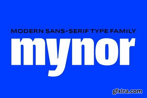 Mynor Font Family