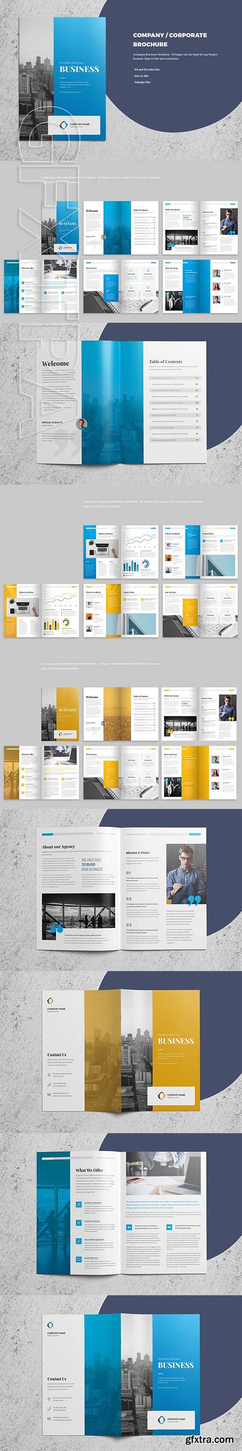 CreativeMarket - Company Corporate Brochure 3481509