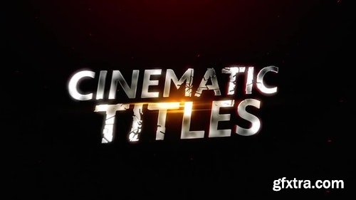 MotionArray Cinematic Shatter Titles 185833