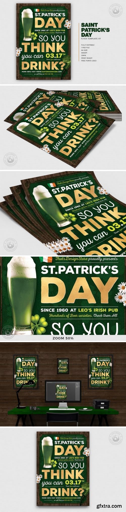 Saint Patrick’s Day Flyer Template V7