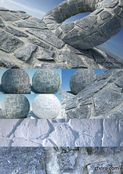 Cobblestones 06 PBR Material