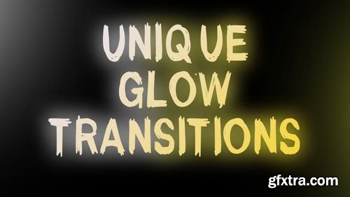 MotionArray Unique Glow Transitions 184918