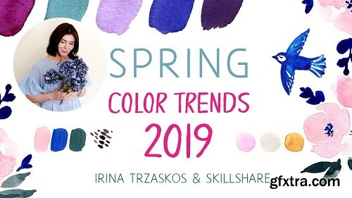 Spring Color Trends 2019 - Learn to mix Beautiful Color Schemes