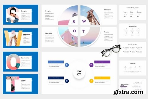 Fashion - Powerpoint Keynote and Google Slides Templates