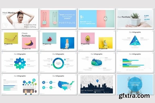 Rexa - Powerpoint Keynote and Google Slides Templates