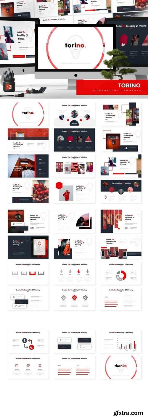 Torino - Powerpoint, Keynote, Google Sliders Templates