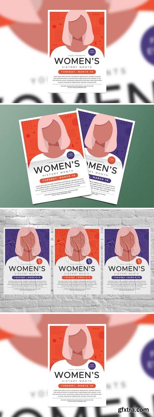 Women\'s History Month Flyer