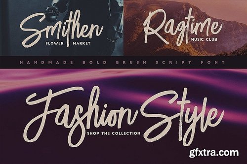 CM - Lucky Fashion Brush Font 3492155