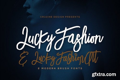 CM - Lucky Fashion Brush Font 3492155