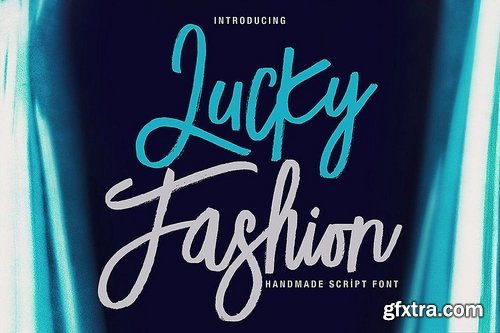 CM - Lucky Fashion Brush Font 3492155