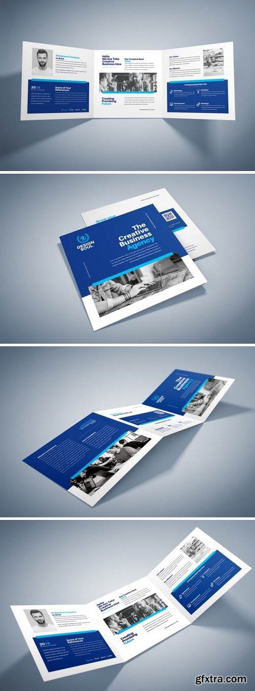 Square Trifold Brochure