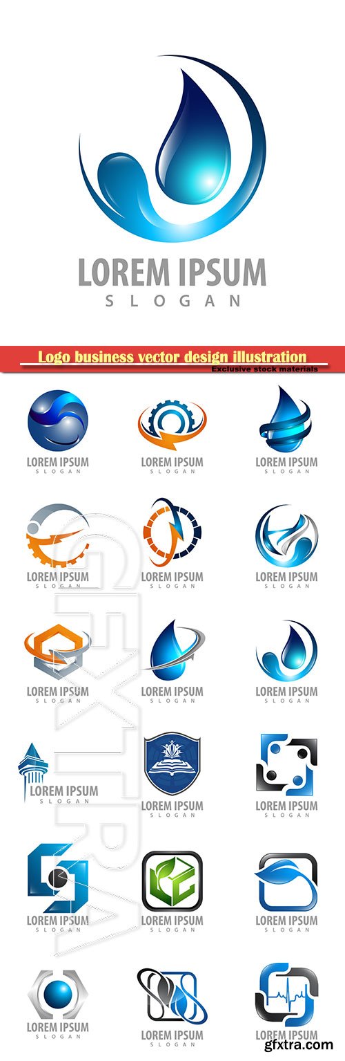 Logo business vector design illustration # 59