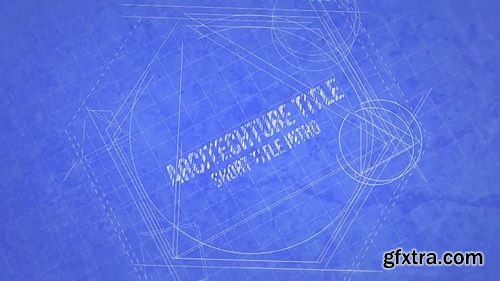 MotionArray Blueprint Title Design 186868