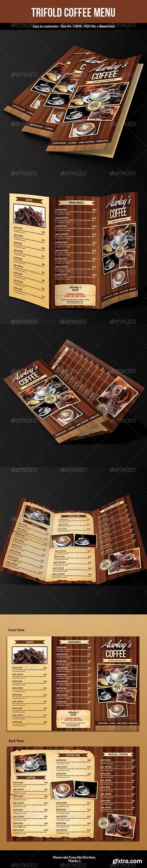 Coffee Menu (Trifold) 7682316