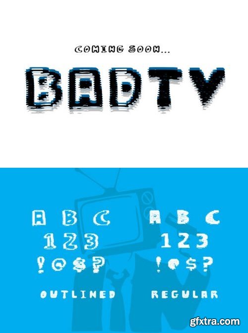 Bad TV Font