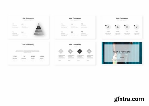 Annual - Powerpoint Keynote and Google Slides Templates