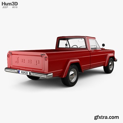 Jeep Gladiator 1962 3D model