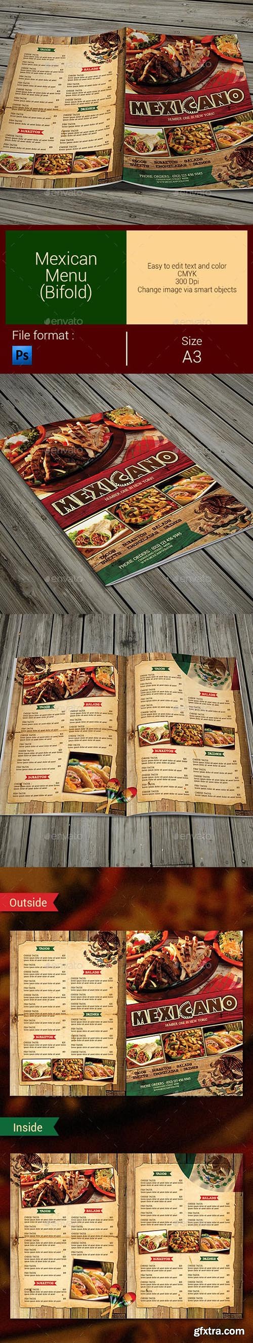 Mexican Menu (Bifold) 9602232