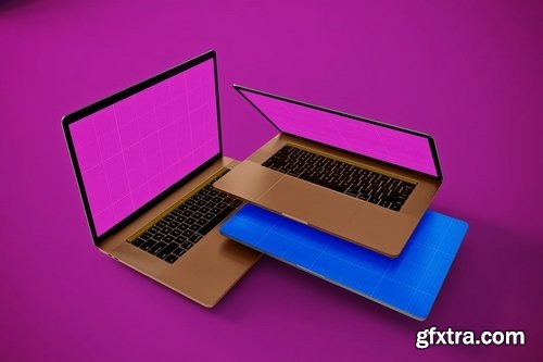 Floating MacBook Pro