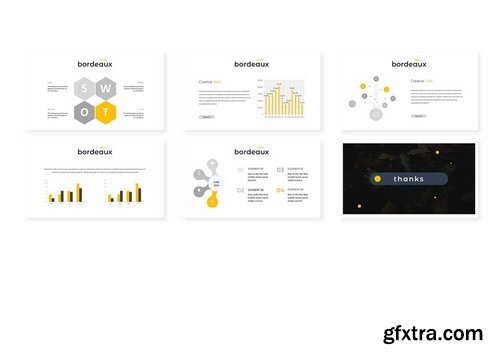 Bordeaux - Powerpoint Keynote and Google Slides Templates