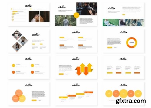 Stellar - Powerpoint Keynote and Google Slides Templates