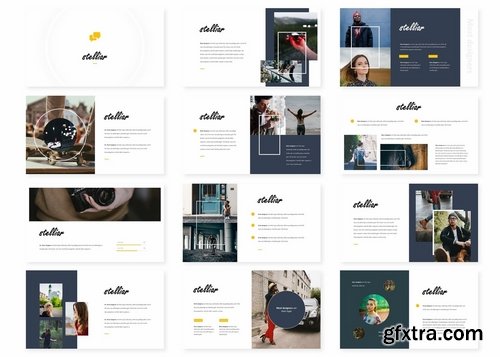 Stellar - Powerpoint Keynote and Google Slides Templates