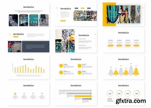 Bordeaux - Powerpoint Keynote and Google Slides Templates