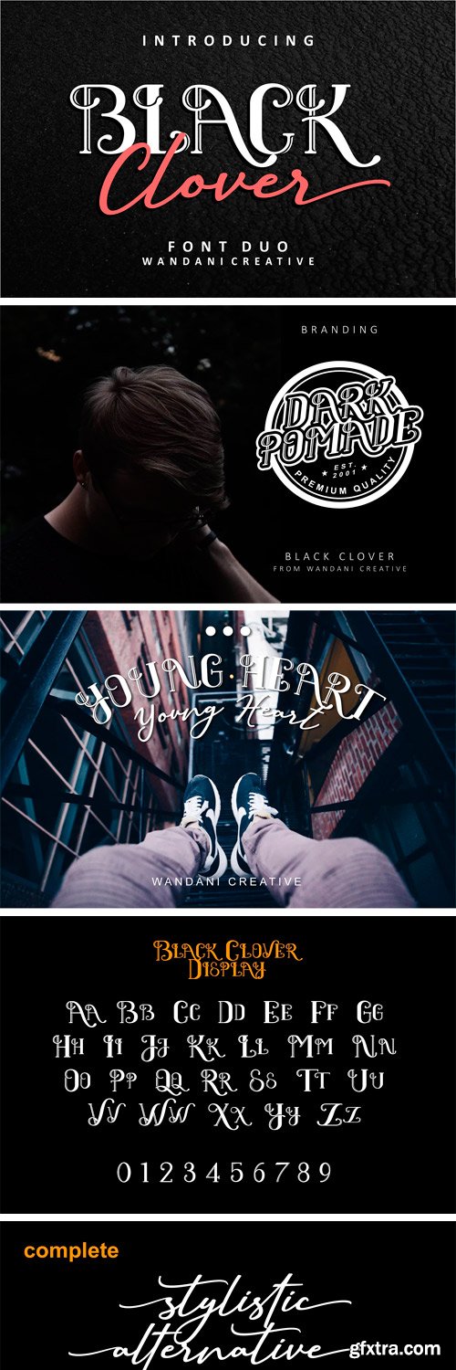 CM - Black Clover | Duo Font 3518109