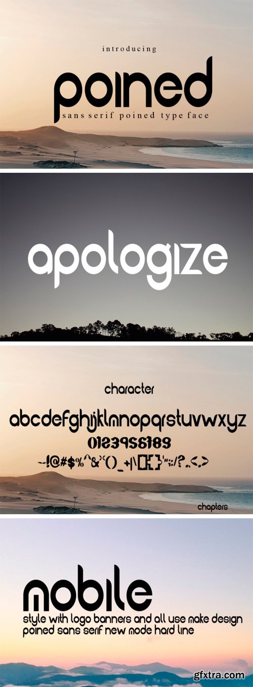 Poined Font