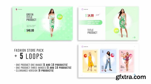 Videohive Fashion Store Pack 22383769