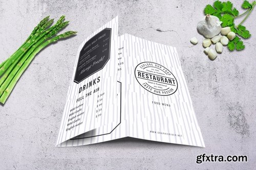 Elegant Trifold Menu Bundle