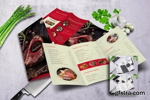 Elegant Trifold Menu Bundle