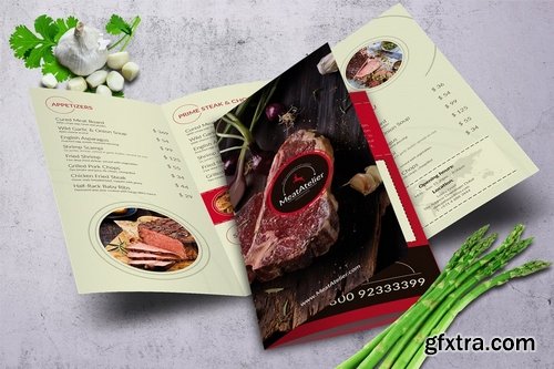 Elegant Trifold Menu Bundle