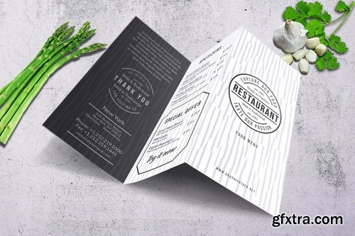 Elegant Trifold Menu Bundle