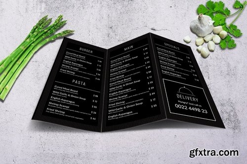 Elegant Trifold Menu Bundle