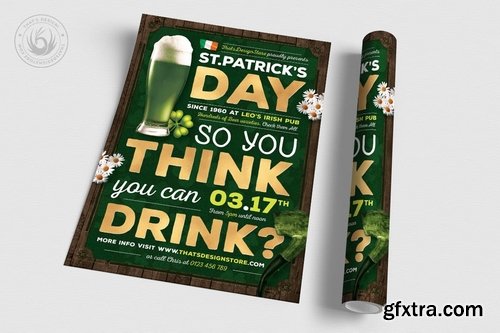 Saint Patricks Day Flyer Template V7