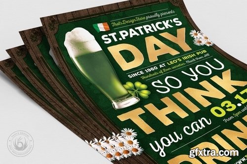 Saint Patricks Day Flyer Template V7