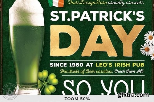 Saint Patricks Day Flyer Template V7