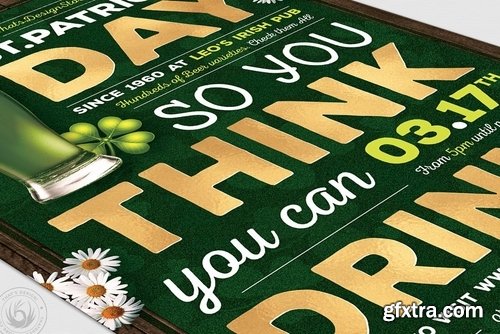 Saint Patricks Day Flyer Template V7