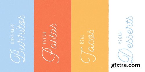 Dolce Caffe Chalk Font Family - 3 Fonts