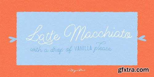 Dolce Caffe Chalk Font Family - 3 Fonts